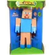 Boneco Super Blocks Articulados Jogo Minecraft l Ailos Aproxima