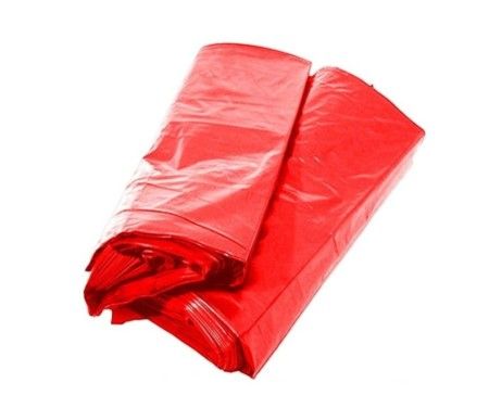 Saco de Lixo  40 L Vermelho 53 X 57 cm Leve c/ 100 und