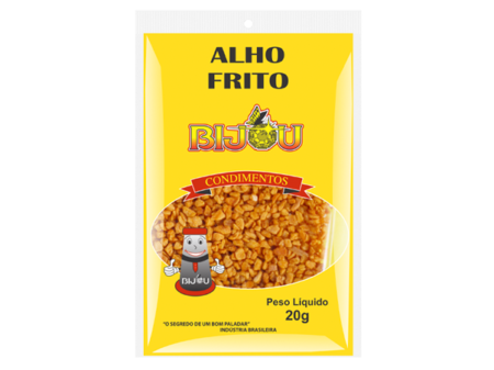 Alho Frito 20g Bijou