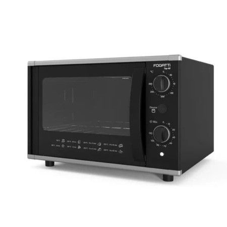 Forno Elétrico de   Bancada Fogatti 40L- Top40 - Black-Tomio