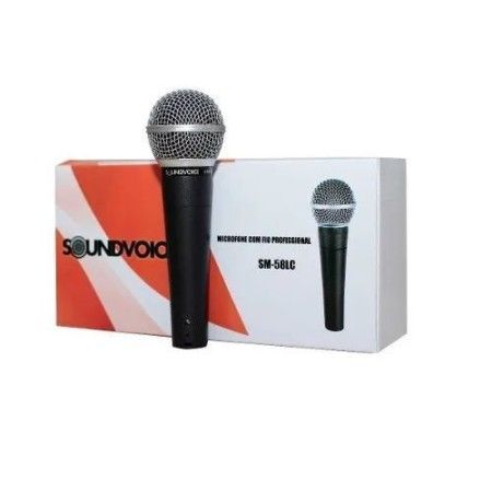 Microfone Com Fio Sm 58lc Soundvoice