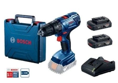 Parafusadeira furadeira imp 18v gsb185 li m 2bat 23acess bosch