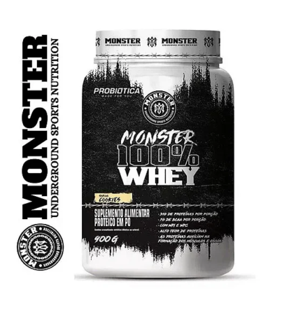 Monster 100% Whey Cookies 900g - Probiotica