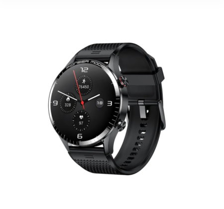 Smartwatch Level LVW-50 1,3 Pol, IP68, Preto, Pulseira de Silicone