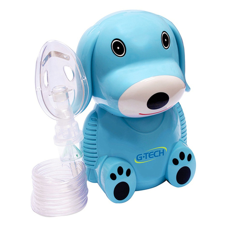 Inalador e Nebulizador Azul Modelo Dog (G-Tech)