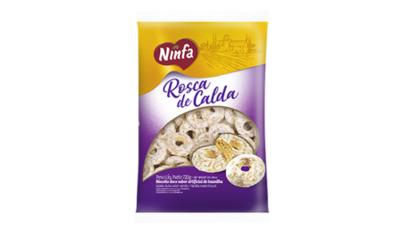 Biscoito Ninfa 600g Rosca Glace Calda