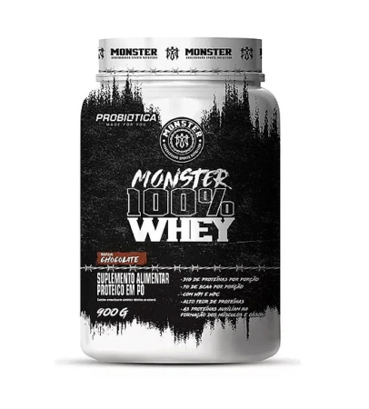 Monster 100% Whey Chocolate 900g - Probiotica