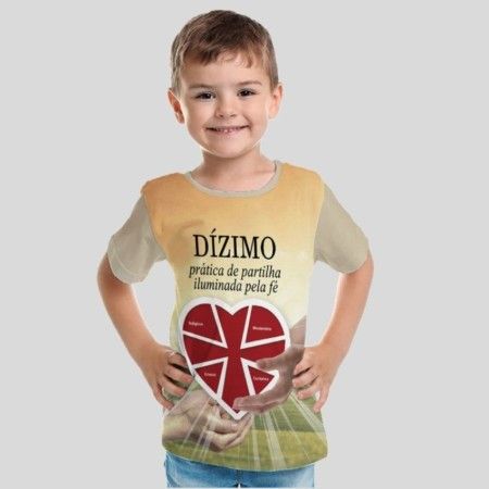 Camiseta Infantil Pastoral do Dizimo