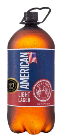 Growler 1,5 L American Light Lager Mille Bier
