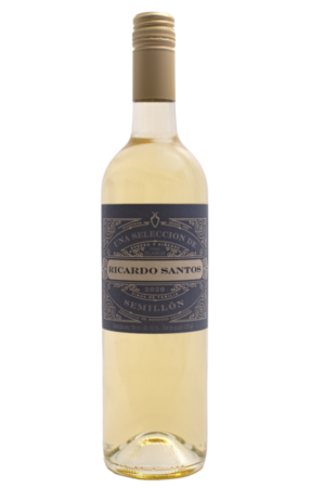 Vinho Branco Seco Argentino Ricardo Santos Semillón