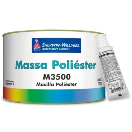 Massa Poliester M3500 750g - LAZZURIL
