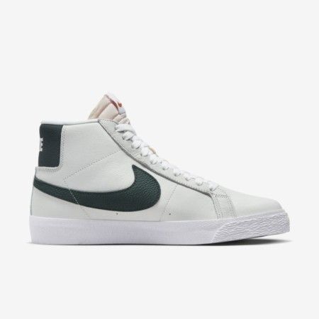 Tênis Nike SB Zoom Blazer Mid Iso Masculino Branco e Verde
