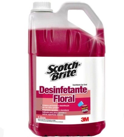 Desinfetante 5L Concentrado Floral Scotch Brite