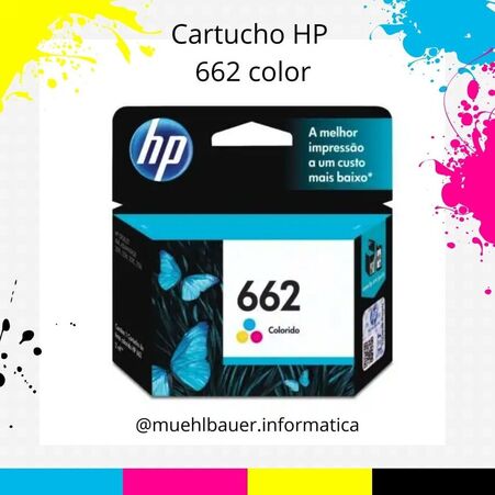 Cartucho Original Hp 662 Color