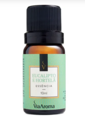 Essência Eucalipto e Hortelã 10ml - Via Aroma