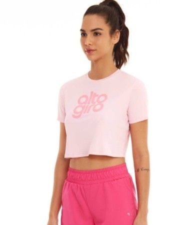 T-shirt skin fit cropped