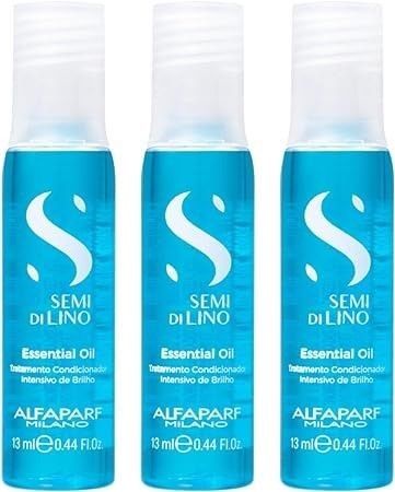 Kit Ampola Alfaparf Semi Di Lino Sublime Essential Oil (03x13ml)