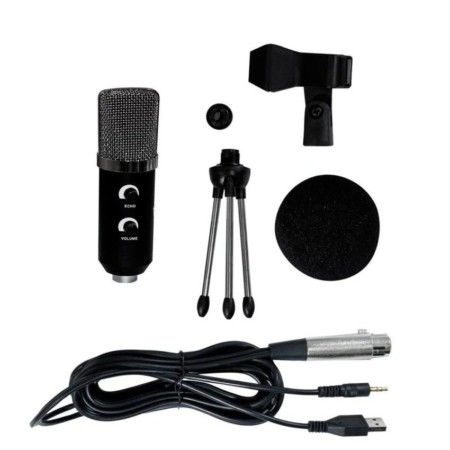 Kit Youtuber e Live Microfone Condensador Soudcasting 800X Lite Soundvoice