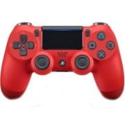 Controle  Playstation 4 Sony Dualshock 4 PS4 Sem Fio Magma Vermelho