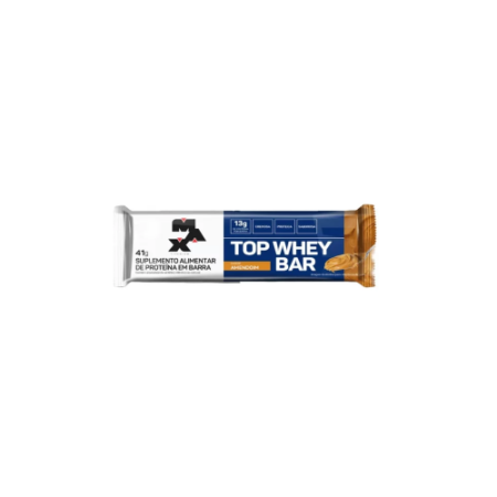 top whey bar max titanium 41g - sabor amendoim