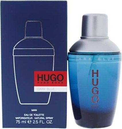 Dark Blue Hugo Boss Eau de Toilette Masculino-75 ml