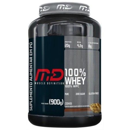 100% Whey 900g Cookies - MD
