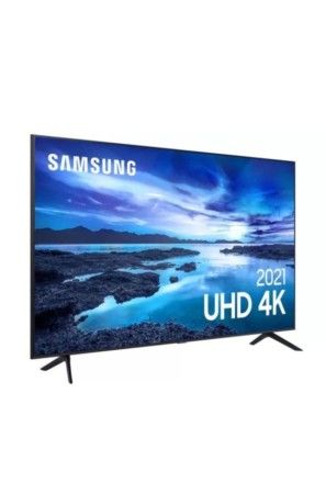 Smart TV LED 60" Samsung Crystal 4K C/ assistente de voz. -Tomio
