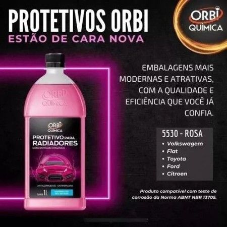 Aditivo para radiador concentrado orbi