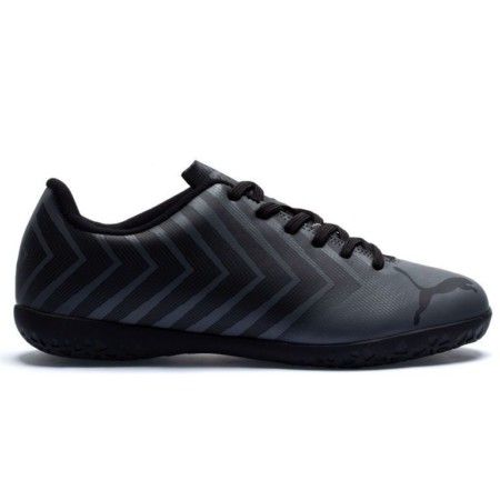 Tênis Futsal Puma Tacto II  Preto+Cinza