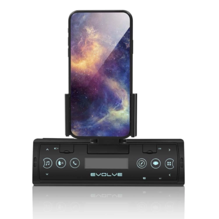 Som Automotivo Evolve Connect Bluetooth 4X35W Suporte p/ Smartphone Rádio FM Entrada USB P3352 - Mul