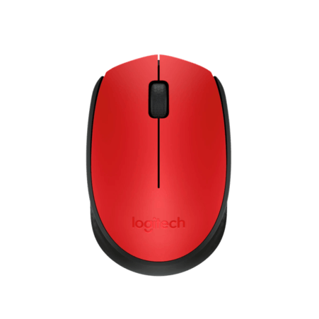 Mouse Sem Fio Logitech M170 - Vermelho