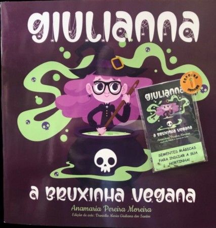 Giulianna, a bruxinha vegana