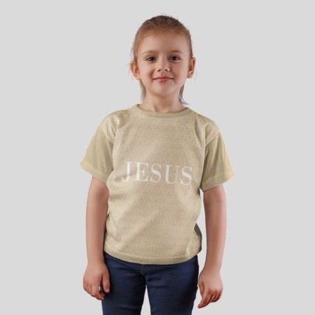 Camiseta Infantil Unissex Jesus