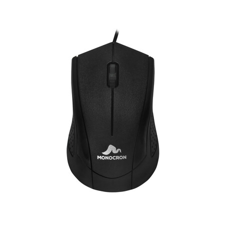 Mouse com Fio Mn232 Preto 1,5m/Dpi 1000 Monocron