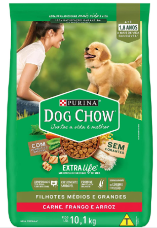 Dog Chow Ps Fil Med/Gdes Car Frg Arz 10,1kg