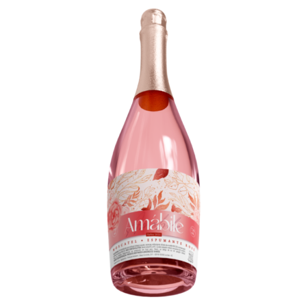 Espumante Estância do Vino Moscatel Rosé Amábile