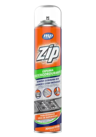 Espuma Desengordurante Spray Zip 300 ML