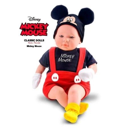 Boneca Bebê Recém-Nascido - Mickey - Disney - Roma