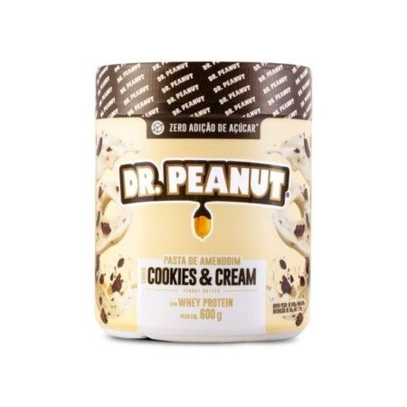 Pasta de Amendoim Dr. Peanut Cookies & Cream