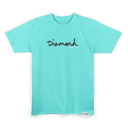 Camiseta Diamond Supply Og Script Tee - Diamond Blue