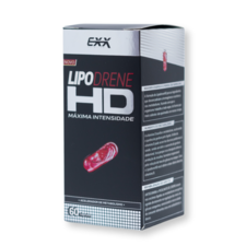 Termogênico - Lipodrenehd 60caps - Acelerador de Mentabolismo - Exx Nutrition