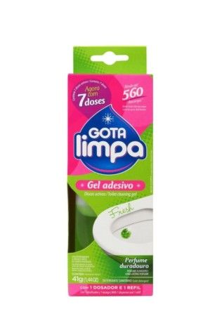 Aplicador Gel Sanitario Adesivo Gota Limpa - Fresh