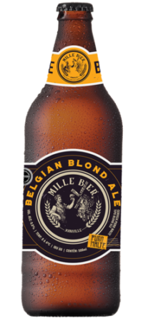 Garrafa 500ml Cerveja Belgian Blond Ale Mille Bier