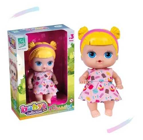 Boneca Lovely Baby Filhote Gatinha Amarelinha 9 cm + Acessórios em Promoção  na Americanas