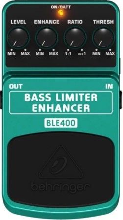 Pedal para contrabaixo Limiter Enhancer BLE400 Behringer