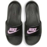 Chinelo Slide Nike Victori Preto e Rosa