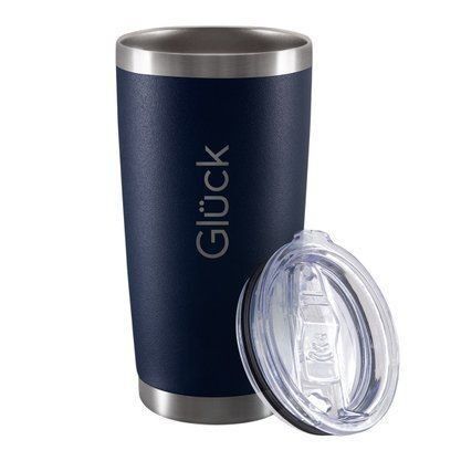 GluckCopo Termico Lucky Night Blue Com Tampa 591Ml