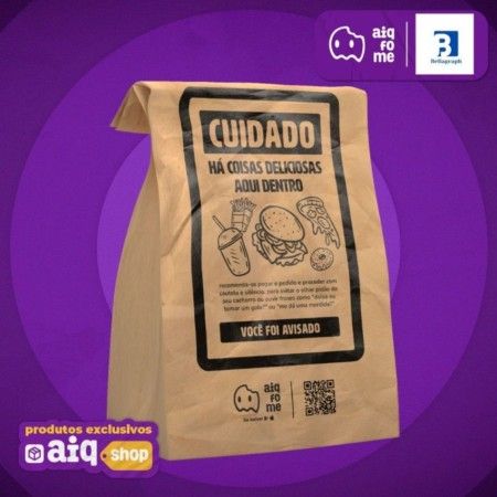 Saco Kraft de Lançamento - 1.000 Unid. - Bellagraph