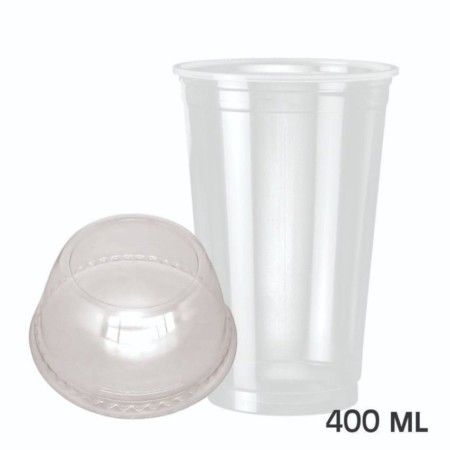 KIT COPO COM BOLHA 400ML (COPO+TAMPA BOLHA) 400UN.