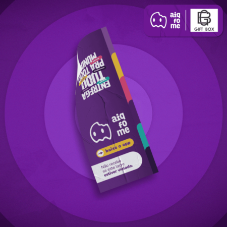 Lacre de Embalagem Entrega Tudo - 1.000 Unid. - Gift Box